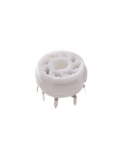 Ceramic Octal (1-PCB)  tube base
