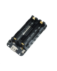 18650 X2 lithium battery module - out 3V 1A, 5V 2.2A
