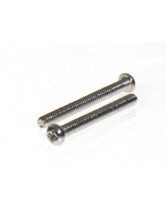 Short Humbucker Pickup Mounting Screws Nickel (#3-48 - 1" philips)
