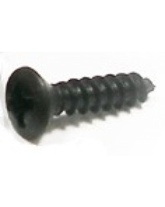 Fender Style Blackface/Silverface Logo / Pickguard Screw (Black)