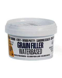 NitorLACK waterbased black grain filler - 250ml cup