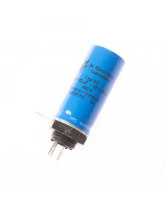 F+T 33+33uF / 450V electrolytic capacitor, Screw mount can
