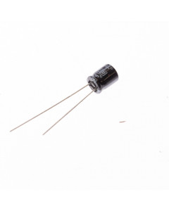 10uF / 50V  5x7mm mini electrolytic capacitor, radial - JAPAN