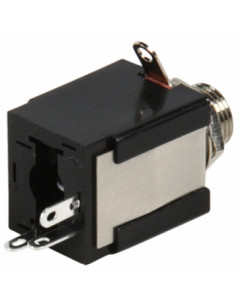 6,3mm stereo jack for chassis mount - isolated