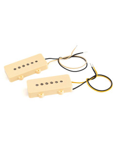 Lollar set of two "Original '58 Jazzmaster" single coil pickups - neck and bridge - cream