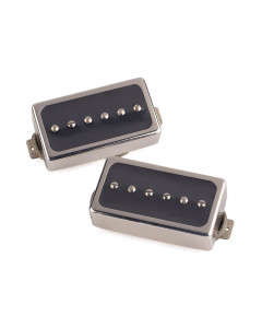 Lollar set of two "Novel 90" single coil pickups - neck and bridge - black matt