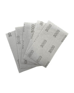 NitorLACK  Flex latex sanding sheets 130 x 75 mm sheets K3000 - 5 pcs