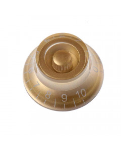UT Guitar Parts TOP HAT potentiometer knob - gold