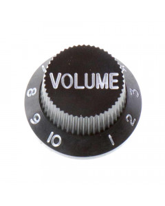 UT Guitar Parts STRATO VOLUME 2 potentiometer knob - black