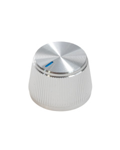 UT Aluminium Knob  101 - 22 x 15 mm, silver