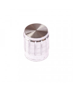 UT 60 aluminium / plastic knob 15x17 - silver