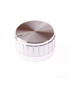 UT 60 aluminium / plastic knob 30x17 - silver