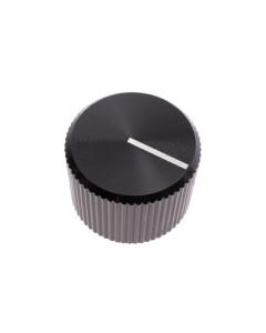 UT pointer knob 90 - anodised aluminium - black