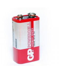 GP Powercell 1604E / 6F22 / 9V Carbon Zinc Battery