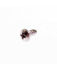 Wood screw 2.5x12mm, Chrome, 10 pcs lot