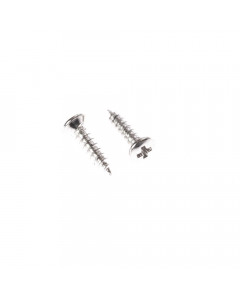 Gibson style pickguard screw - chrome - 12 pcs lot