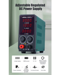 Adjustable power supply 0-30V , 0-10A
