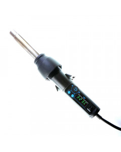 Hot air rework gun 8858-I for soldering and heating - adjustable with automatic cooling