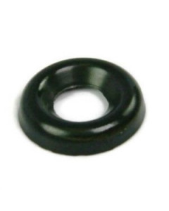 Stainless Finishing Cup Washer #8 - Black