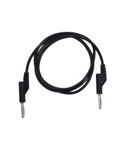 Banana cable 1m - Black