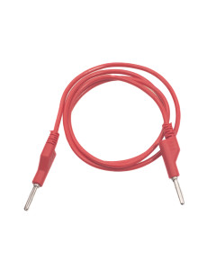 Banana cable 1m - Red