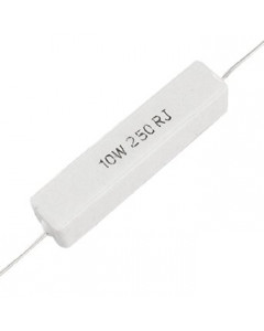 Wire-wound ceramic resistor 220ohm / 10W