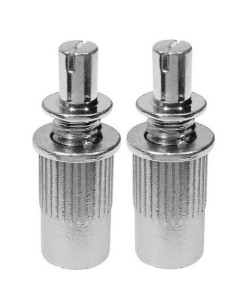 UT Guitar Parts BP4 bridge insert / mounting bushing - chrome (1kpl)