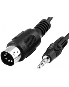 3.5mm (mini plug)  stereo - 5 pin din, 1.5m cable