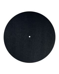 Dynavox PM2 antistatic turntable mat, black