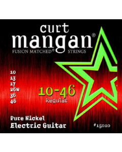 Curt Mangan 10-46 Pure Nickel Wound Set for electric guitar