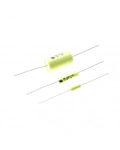 Icel 2.2nF (0.0022uF) / 630V polypropylene film capacitor, axial
