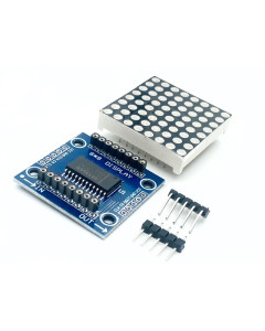 MAX7219 8x8 LED Dot Matrix Module, Red