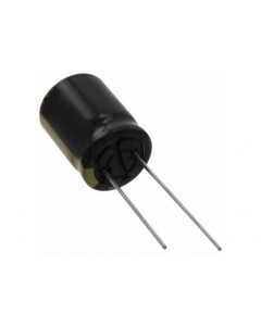 22uF / 250V electrolytic capacitor, radial