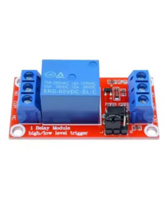 1-Channel Relay Board with Optocoupler, 5V SPDT, Selectable Trigger