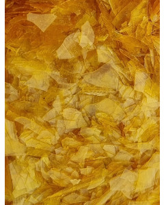 Shellac flakes -  Platina (finest quality) - wax free - 100g