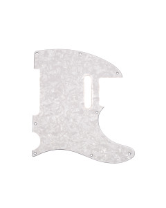 Telecaster style pickguard - 4-ply - White pearl