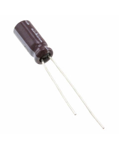 33uF / 35V electrolytic capacitor, radial