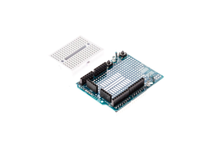 Arduino compatible prototyping board