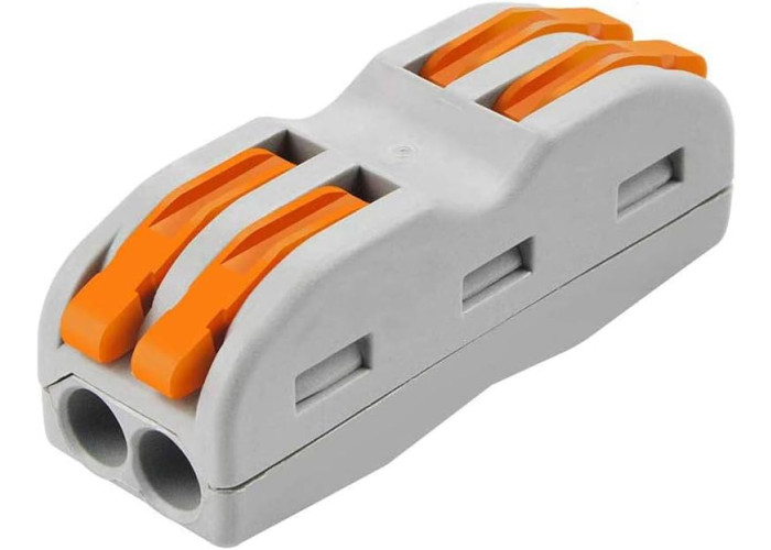 Wire Connector with Spring Lock 2+2 - 0.08-4mm cables