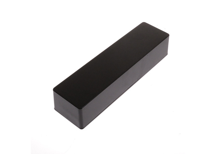 Aluminiun diecast box 1032L BLACK 250x70x50