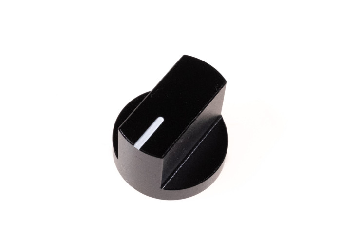 UT Aluminium Knob - angular classic / f-tone style - 15 - Black