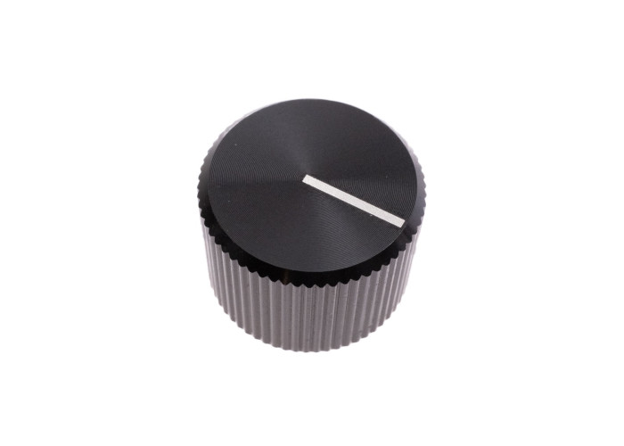 UT pointer knob 90 - anodised aluminium - black