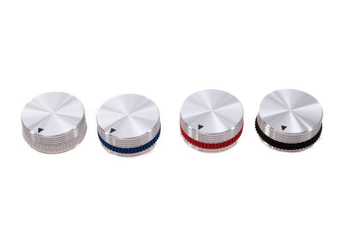 UT aluminium knob 92 40x18 - blue ring