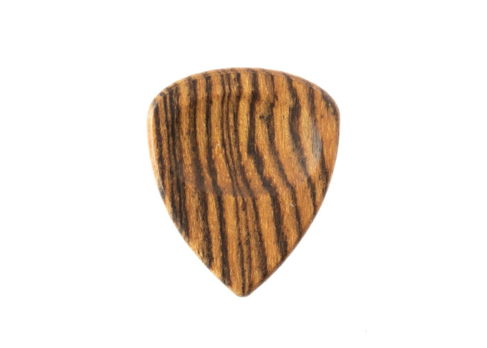 Wooden Guitar Pick, 2.5mm - Stripe wood