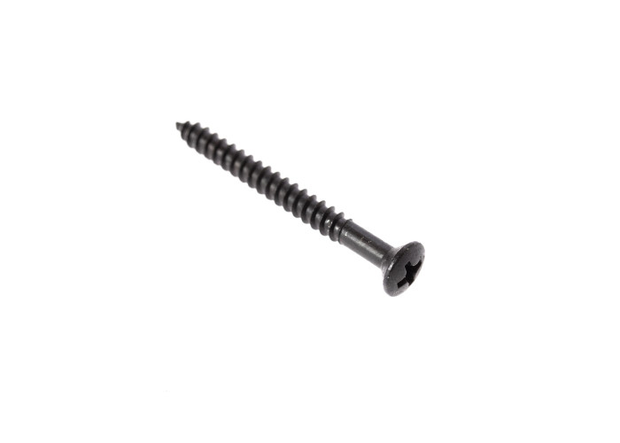 Neck or spring claw screw 4.2x42mm oval, black, 4 pcs lot