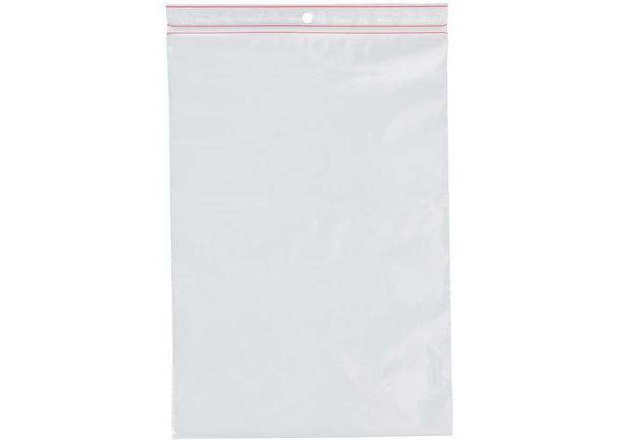 Resealable storage bag 100mm x 100mm, 100 pcs
