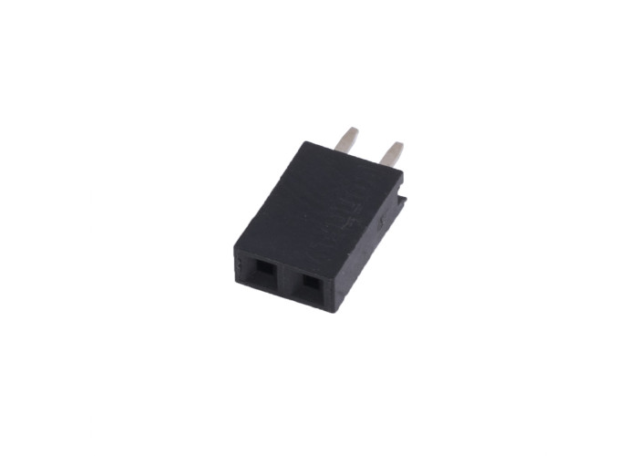 Pin Header Socket, 2 pin, 2.54mm raster